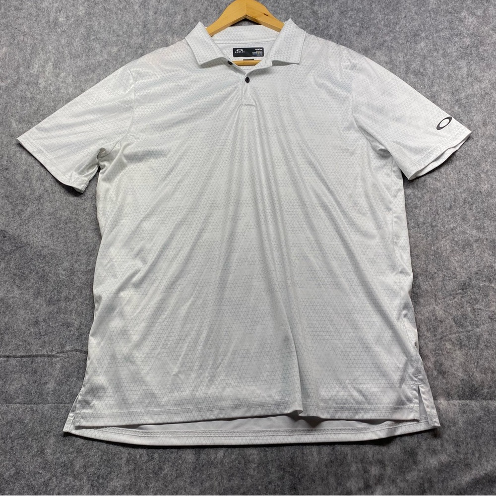 Oakley White Polo Shirt